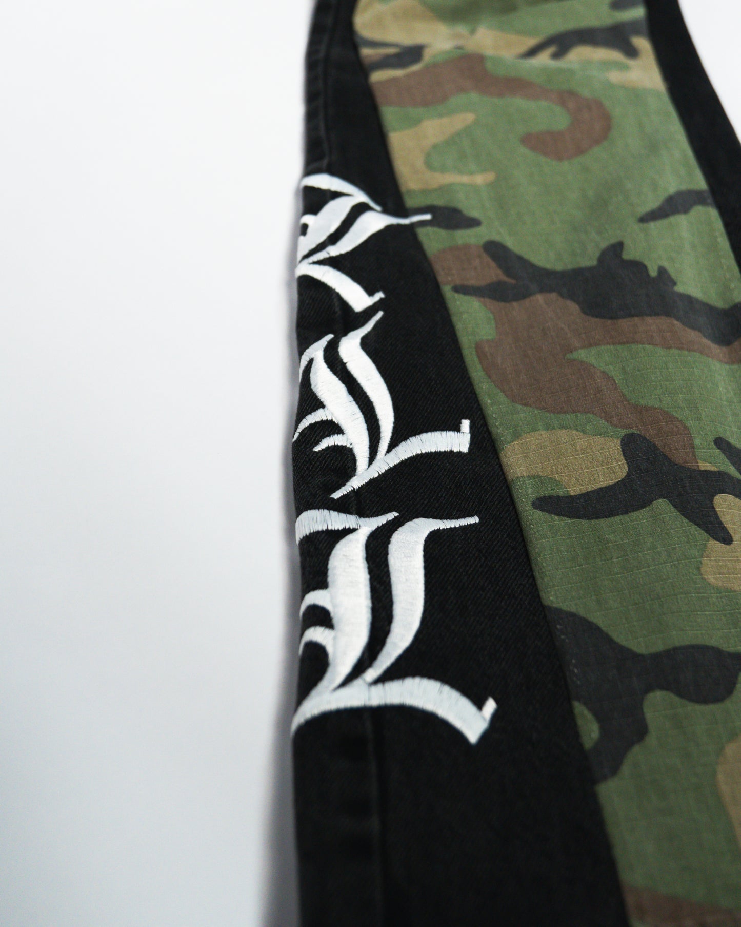 Flared Cargo Pants