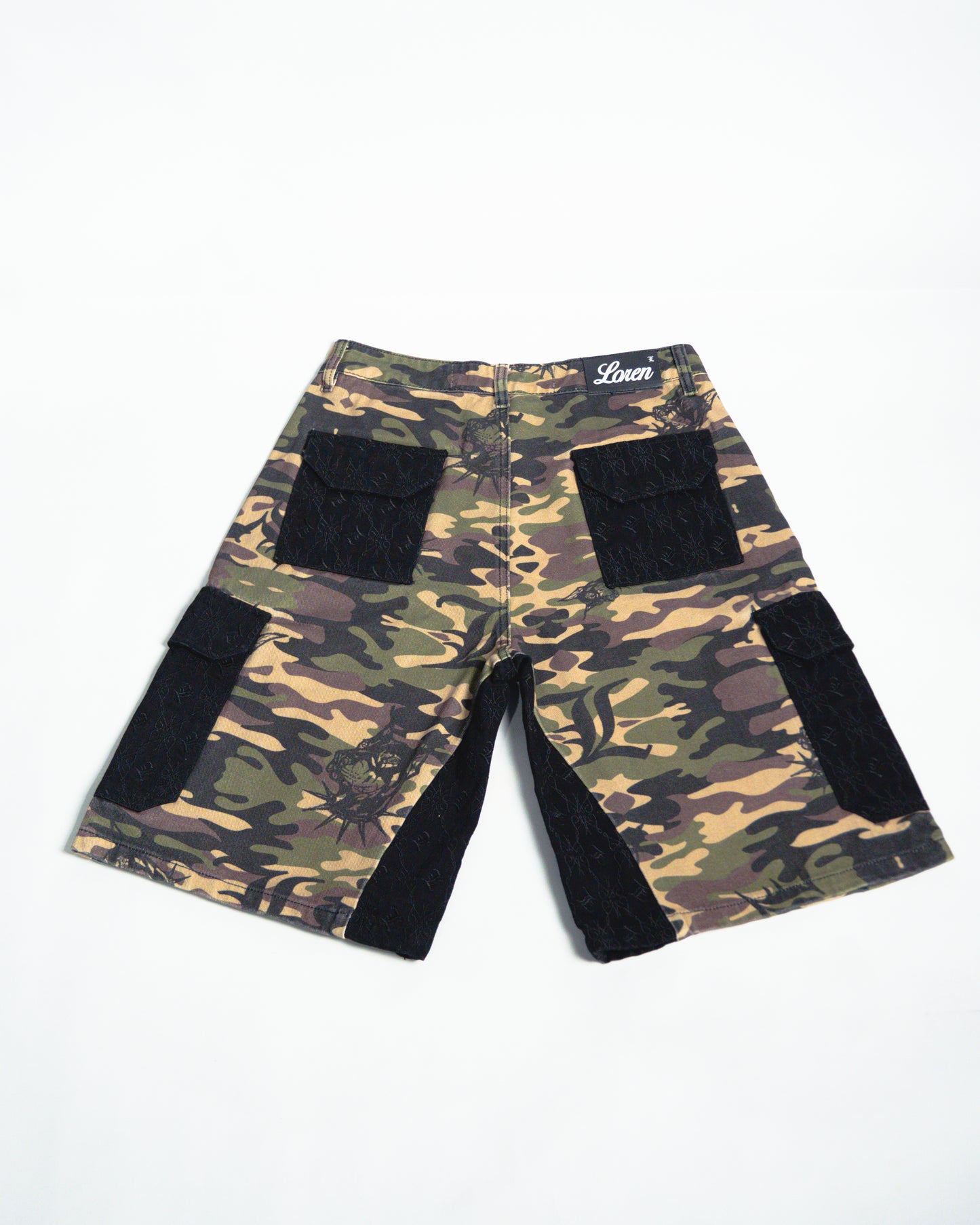 Camo Cargo Shorts