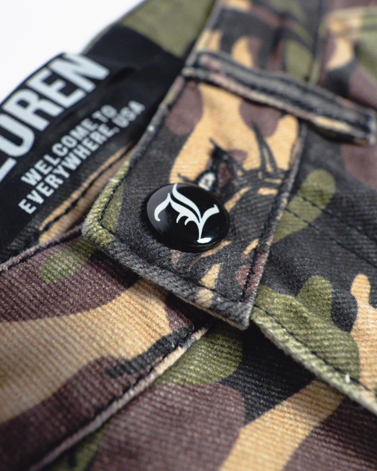 Camo Cargo Shorts