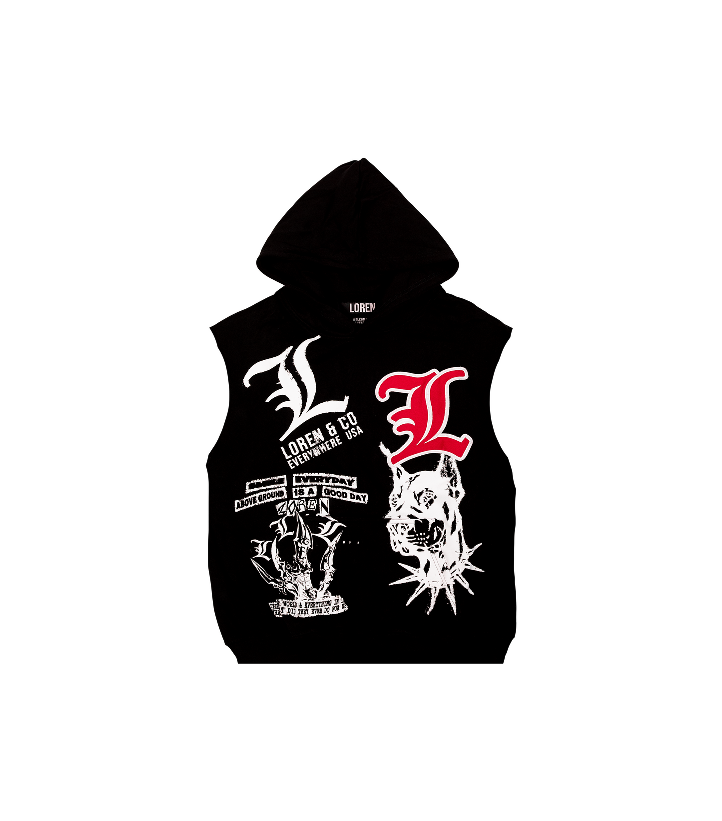 Loren Staple Sleeveless Hoodie