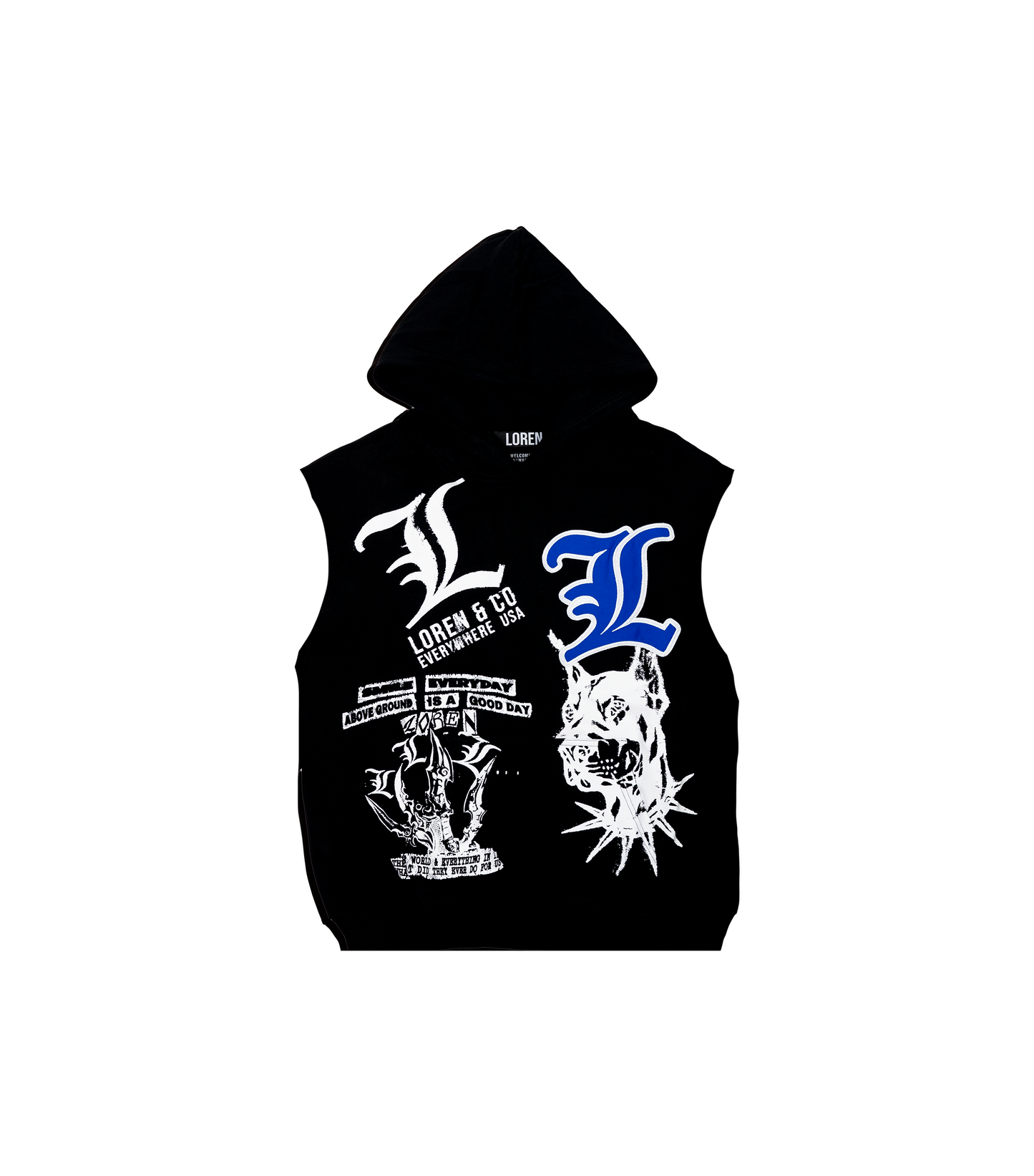 Loren Staple Sleeveless Hoodie
